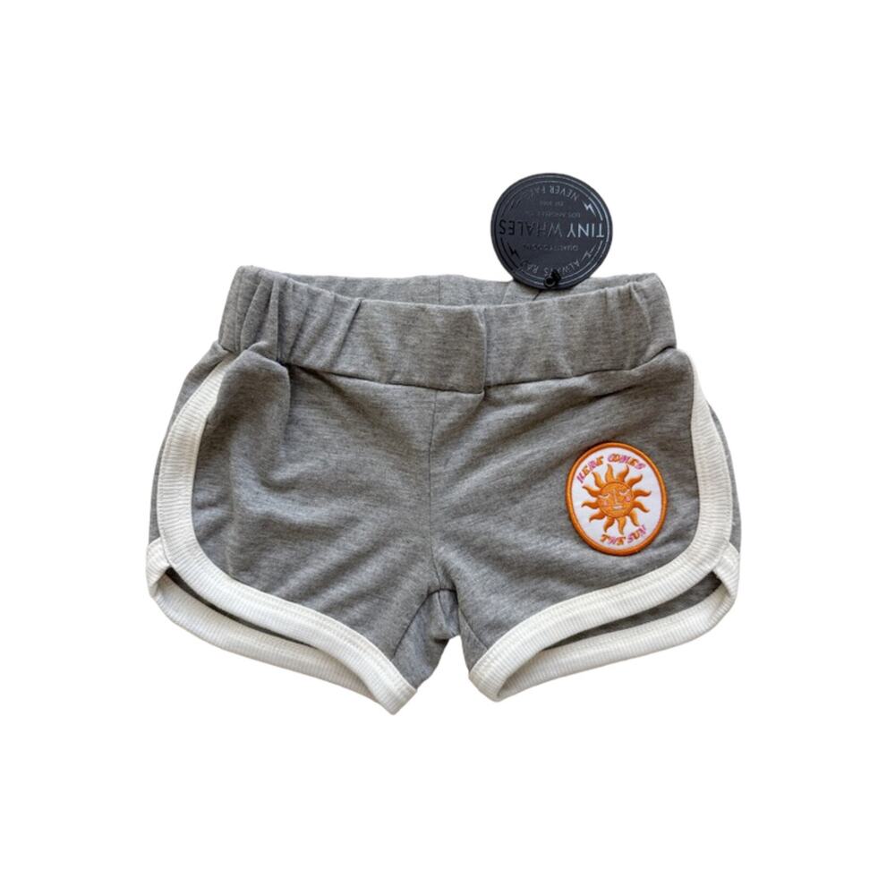 NWT Tiny Whales Here Comes The Sun Shorts Size 18-24m